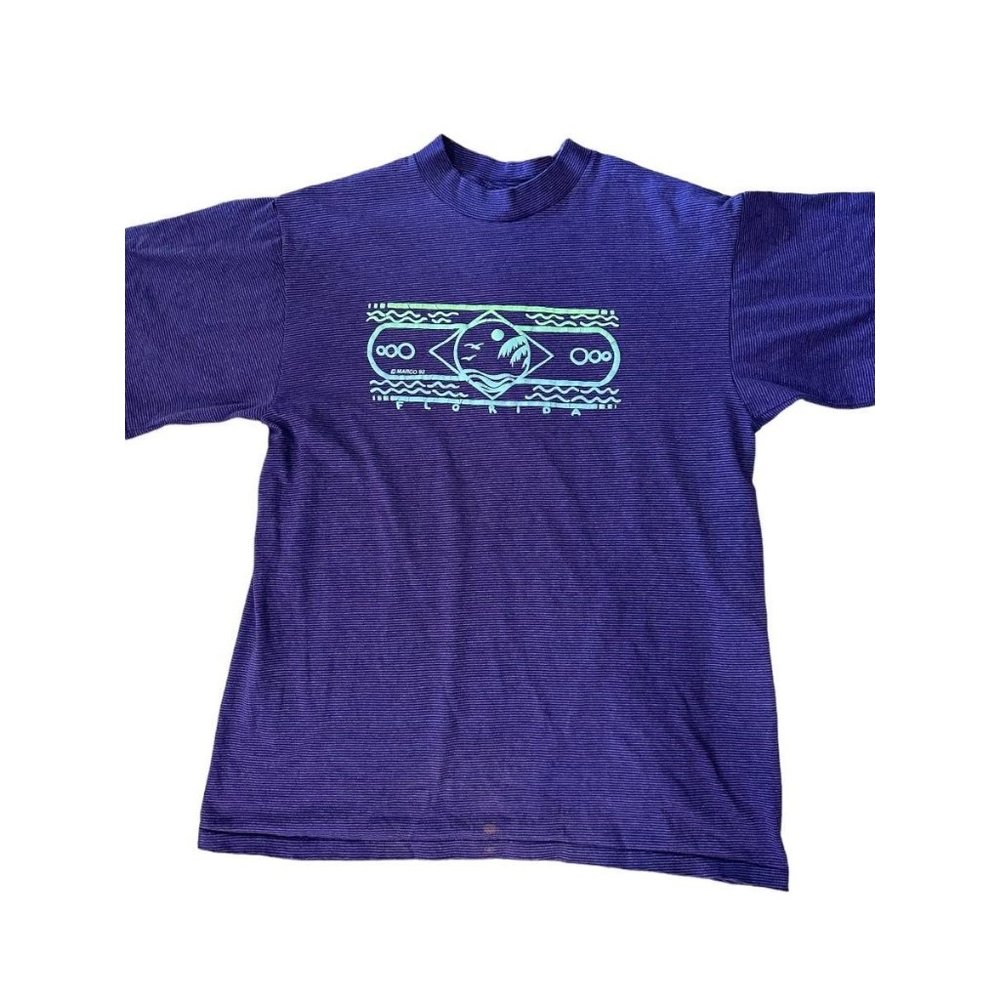 Vintage 1992 Marco Florida Purple Men’s T-shirt XL Made in USA